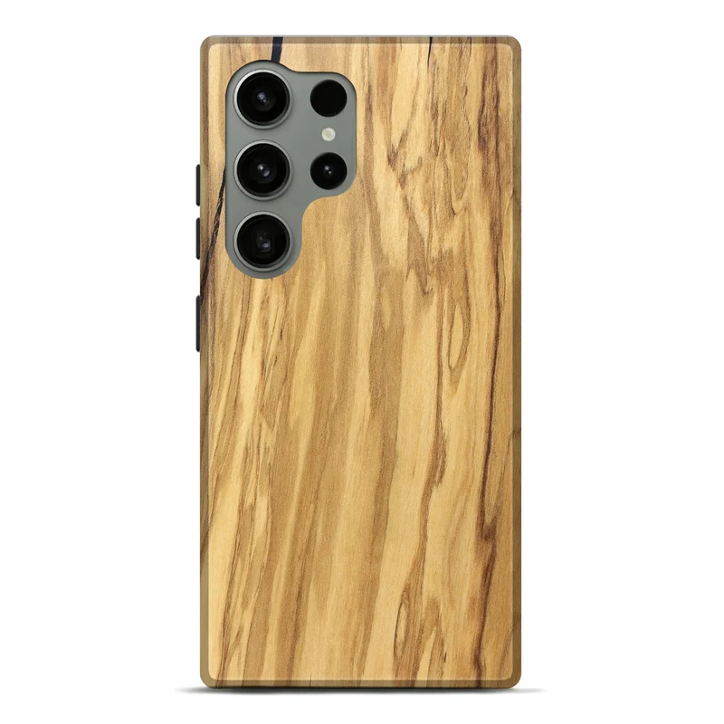 Galaxy S24 Ultra Wood Live Edge Phone Case - Mael (Solid Wood, 829267)
