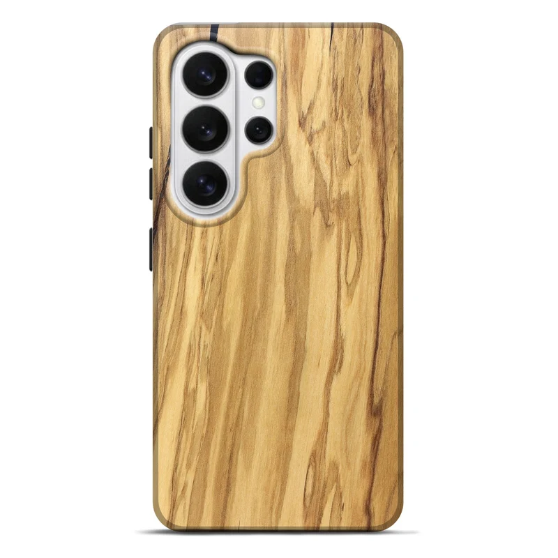 Galaxy S26 Ultra Wood Live Edge Phone Case - Mael (Solid Wood, 829267)
