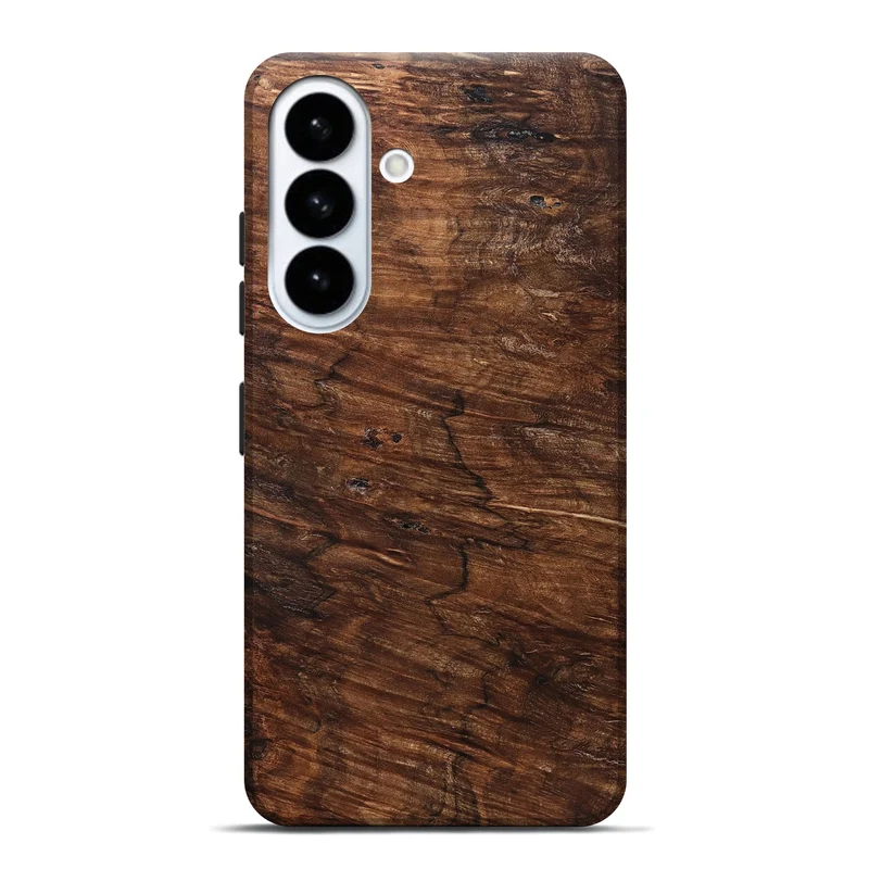 Galaxy S26 Plus Wood Live Edge Phone Case - Almeda (Solid Wood, 829488)