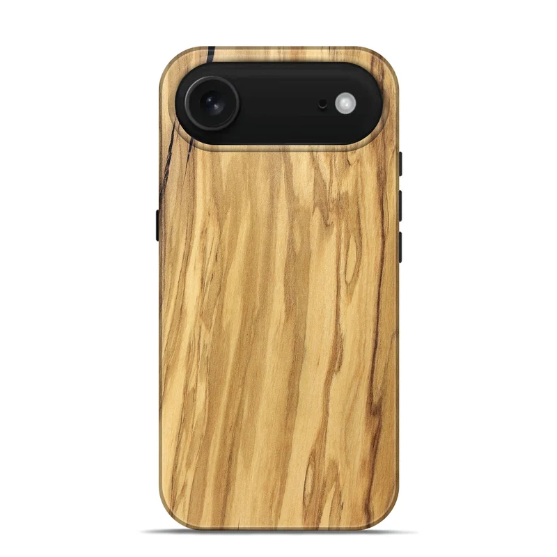 iPhone 17 Air Wood Live Edge Phone Case - Mael (Solid Wood, 829267)