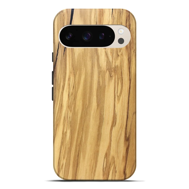 Pixel 9 Pro XL Wood Live Edge Phone Case - Mael (Solid Wood, 829267)