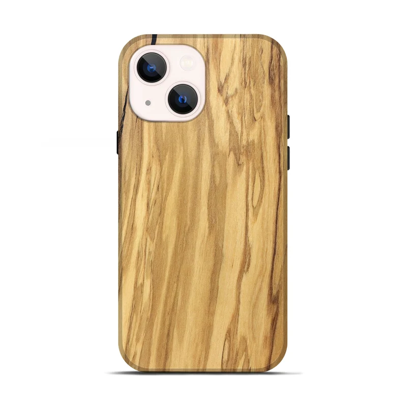 iPhone 13 Wood Live Edge Phone Case - Mael (Solid Wood, 829267)