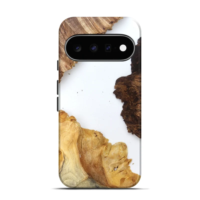 Pixel 11 Wood Live Edge Phone Case - Silvia (Clear, 829297)