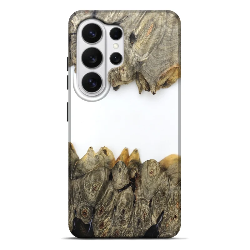Galaxy S26 Ultra Wood Live Edge Phone Case - Jodie (Clear, 829296)