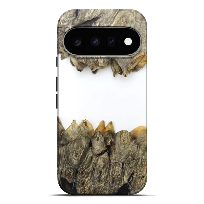 Pixel 11 Pro XL Wood Live Edge Phone Case - Jodie (Clear, 829296)