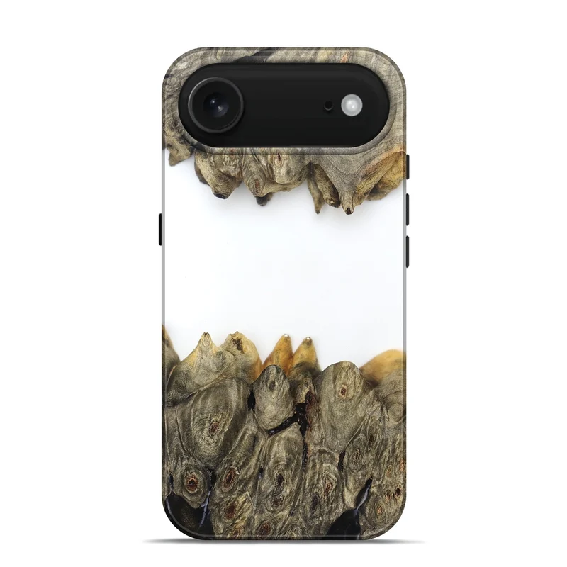 iPhone 17 Air Wood Live Edge Phone Case - Jodie (Clear, 829296)