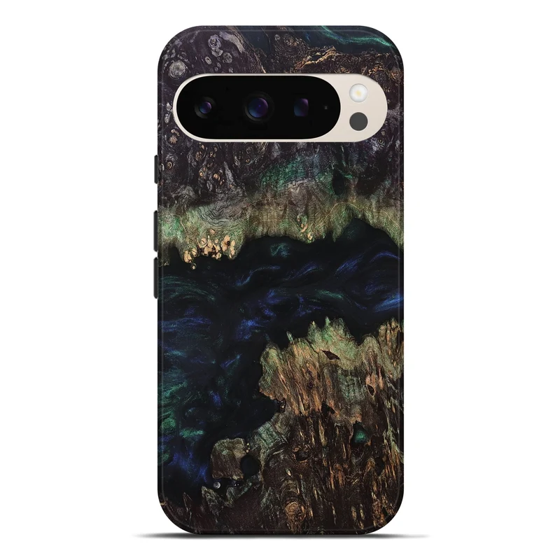 Pixel 9 Pro XL Wood Live Edge Phone Case - Shmuel (Cosmos, 829501)