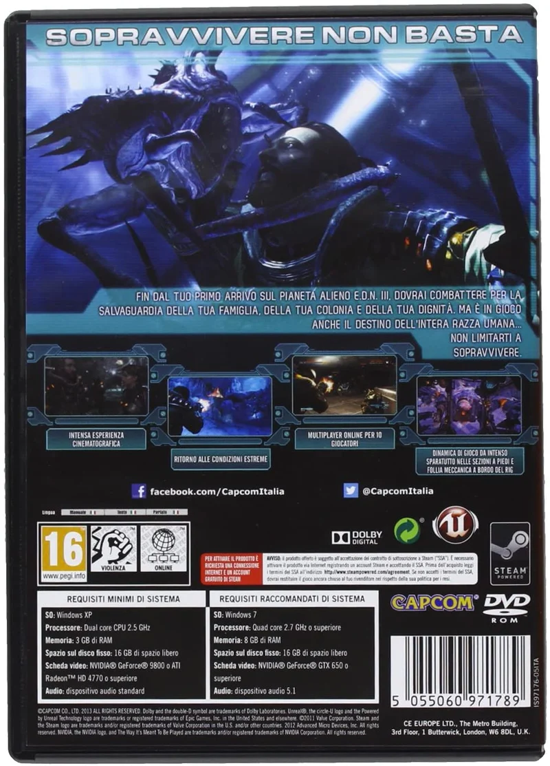 LOST PLANET 3 PC GAMES EDIZIONE ITALIANA
