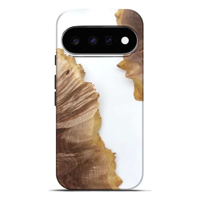 Pixel 11 Pro XL Wood Live Edge Phone Case - Blake (Clear, 829289)