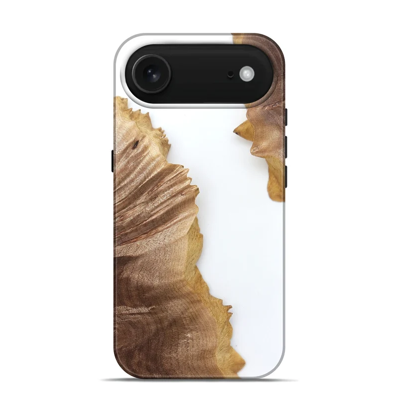 iPhone 17 Air Wood Live Edge Phone Case - Blake (Clear, 829289)