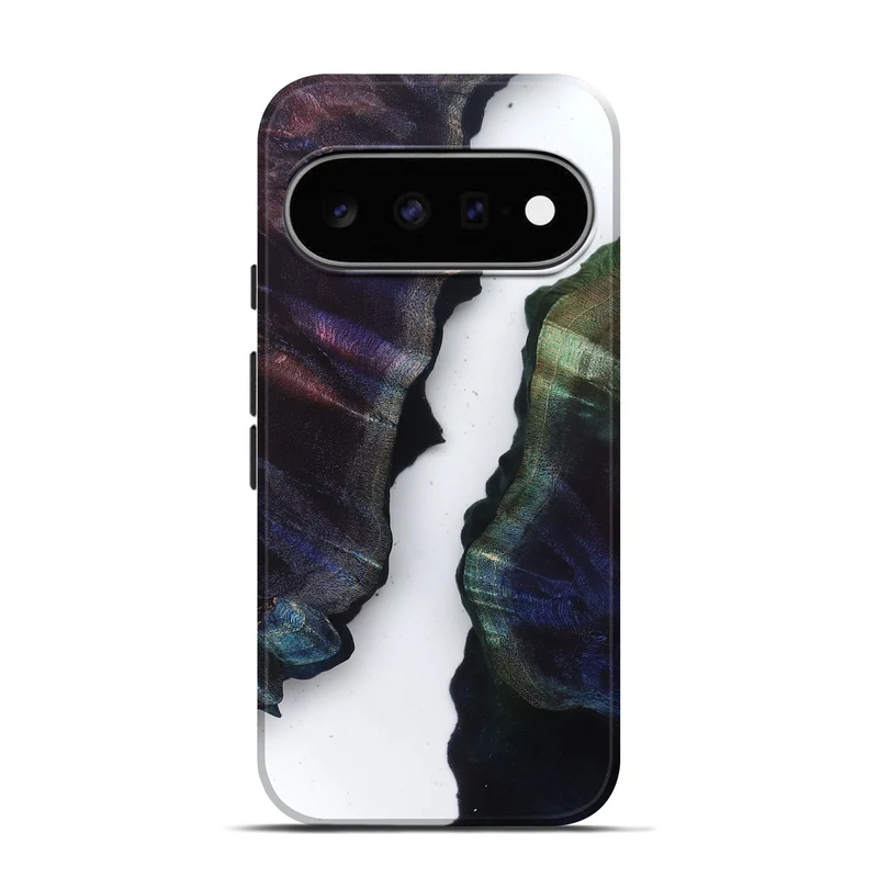 Pixel 11 Pro Wood Live Edge Phone Case - Aron (Clear, 829290)