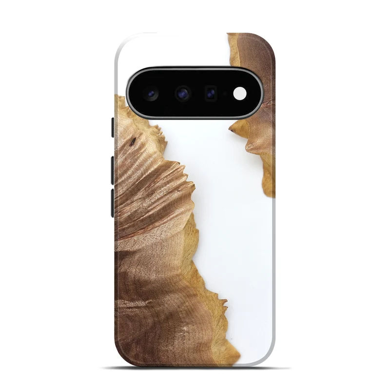 Pixel 11 Wood Live Edge Phone Case - Blake (Clear, 829289)