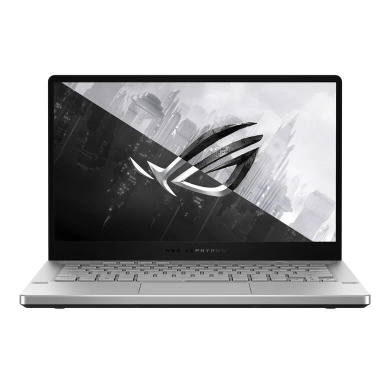 ASUS ROG Zephyrus G14 GA401QM-HZ173T Computer portatile 35,6 cm (14") Full HD AMD Ryzen 7 16 GB DDR4-SDRAM 512 GB SSD NVIDIA GeForce RTX 3060 Wi-Fi 6 (802.11ax) Windows 10 Home Bianco