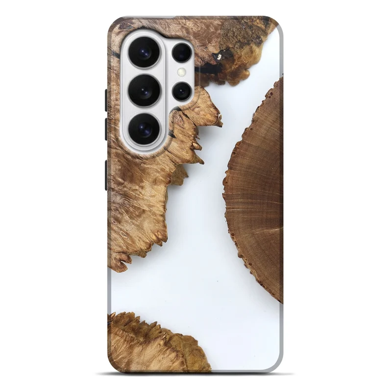 Galaxy S26 Ultra Wood Live Edge Phone Case - Loretta (Clear, 829286)