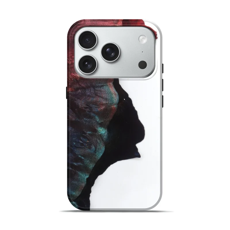 iPhone 18 Pro Wood Live Edge Phone Case - Addison (Clear, 829284)