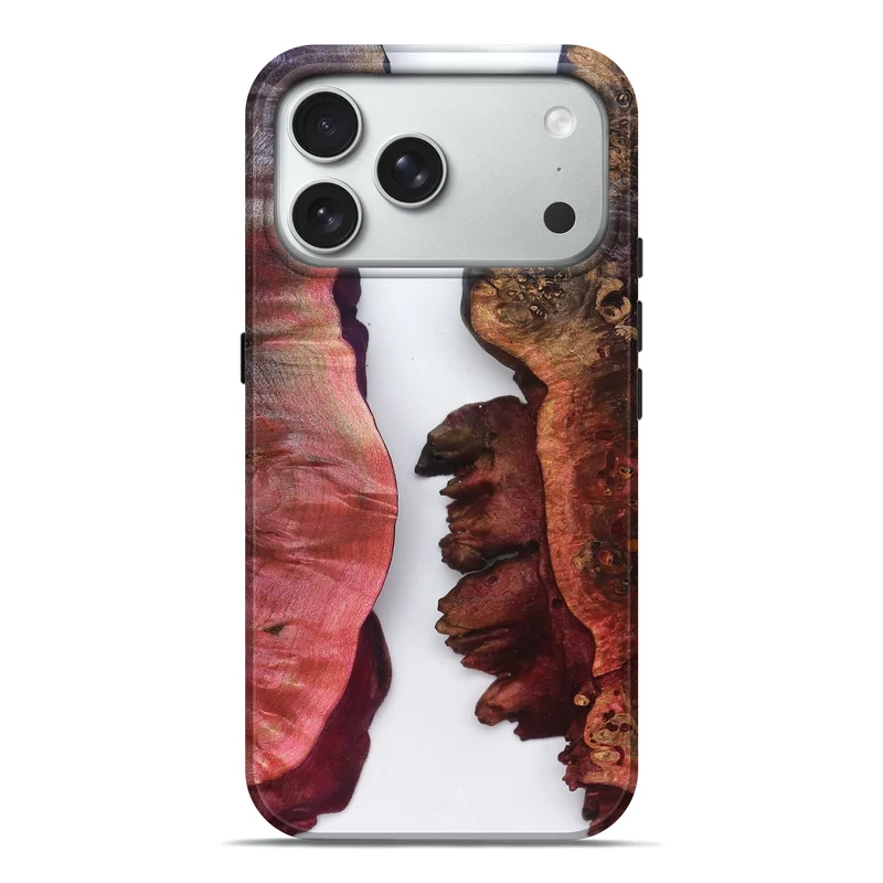 iPhone 18 Pro Max Wood Live Edge Phone Case - Joselin (Clear, 829277)