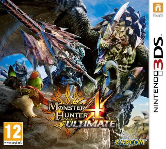 MONSTER HUNTER 4 ULTIMATE NINTENDO 3DS EDIZIONE EUROPEA MULTILINGUA ITALIANO