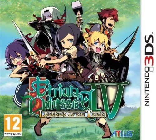 ETRIAN ODISSEY IV LEGENDS OF THE TITAN NINTENDO 3DS EDIZIONE REGNO UNITO