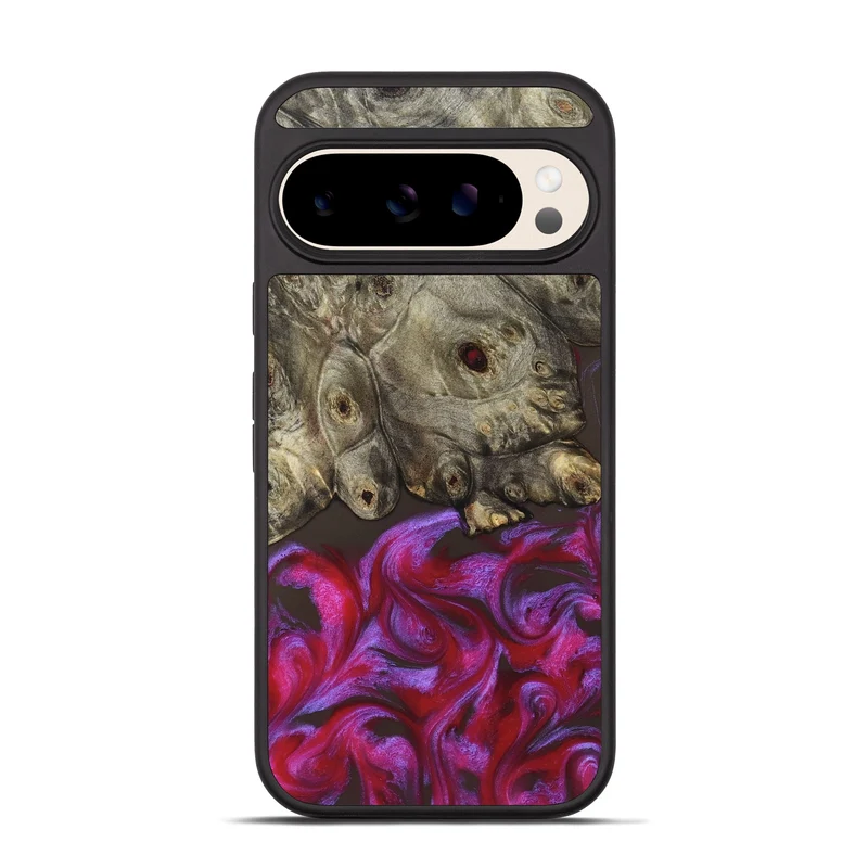 Pixel 10 Pro Wood Phone Case - Timmy (Red, 829434)