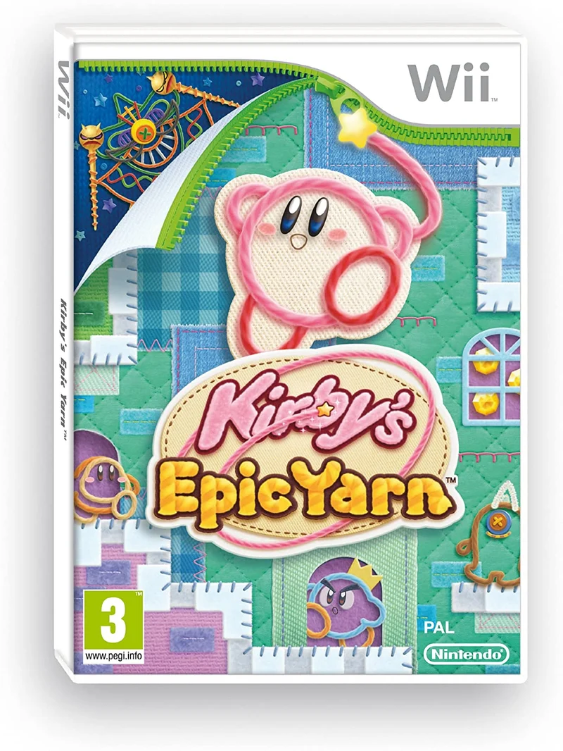 KIRBY'S EPIC YARN NINTENDO WII EDIZIONE REGNO UNITO