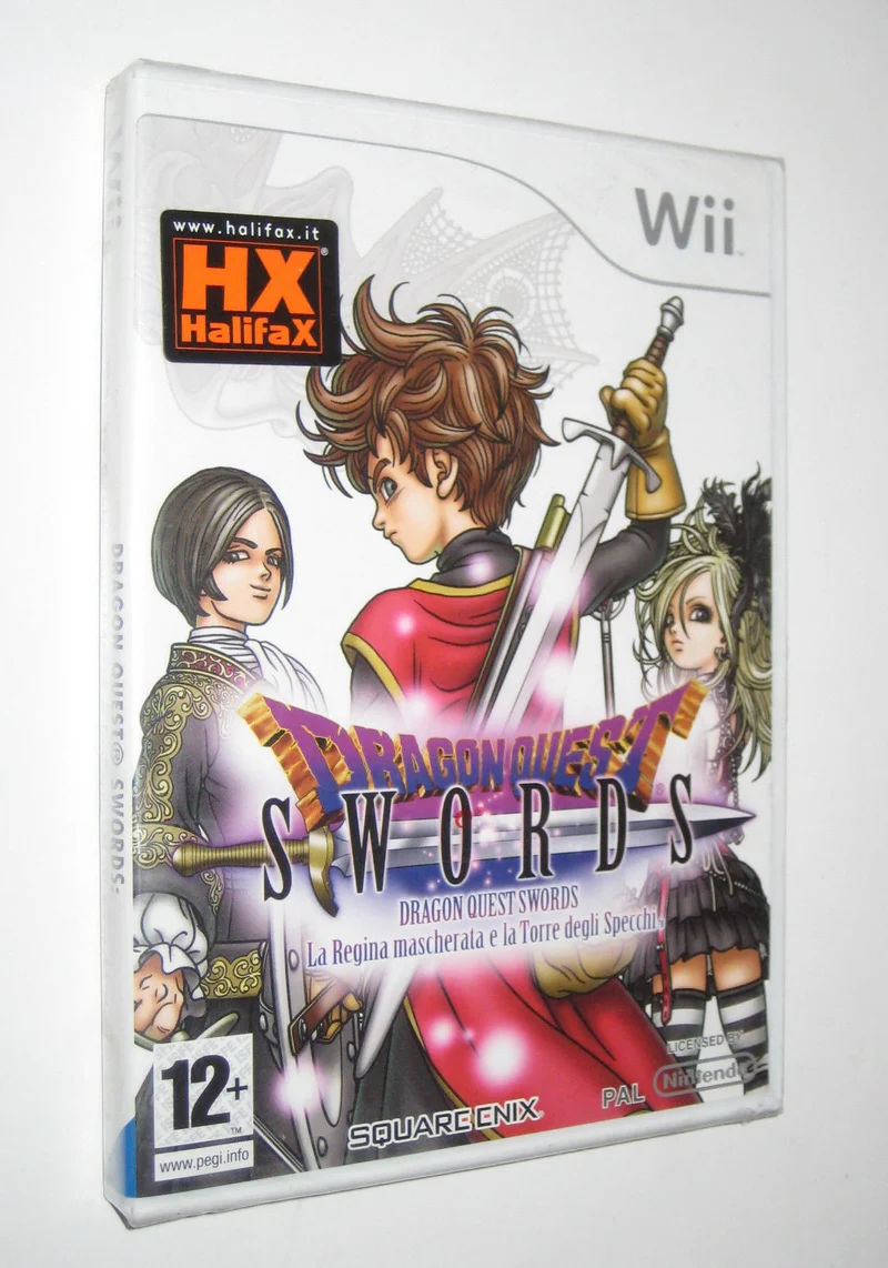 DRAGON QUEST SWORDS LA REGINA MASCHERATA E LA TORRE DEGLI SPECCHI NINTENDO WII EDIZIONE ITALIANA