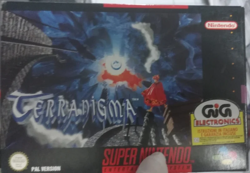 TERRANIGMA SUPER NINTENDO PAL GIG