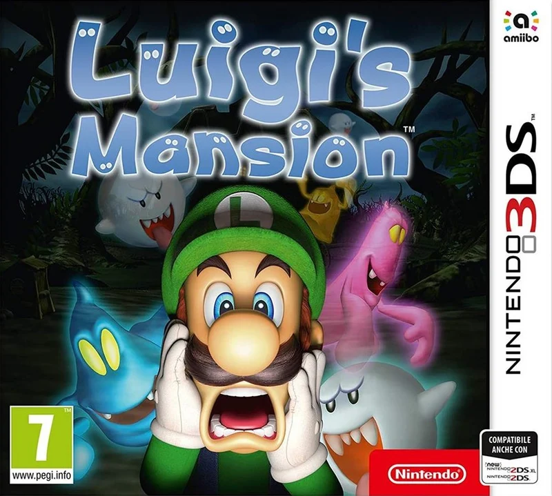 LUIGI'S MANSION NINTENDO 3DS(edizione inglese)