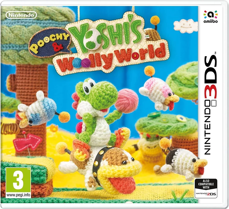 POOCHY & YOSHI'S WOLLY WORLD NINTENDO 3DS EDIZIONE ITALIANA