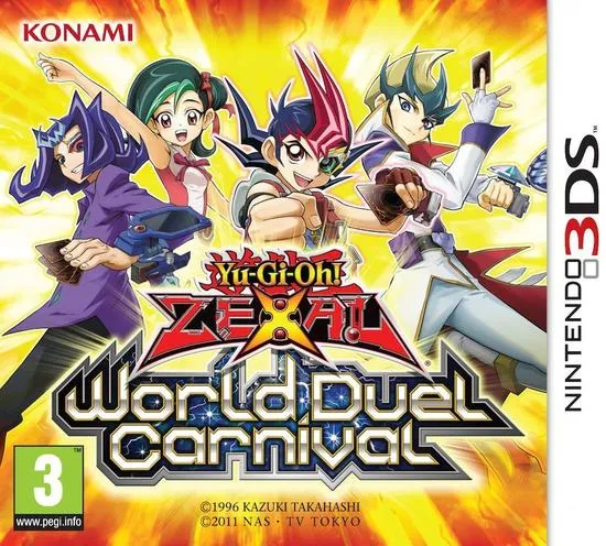YU-GI-OH! ZEXAL WORLD DUEL CARNIVAL NINTENDO 3DS EDIZIONE ITALIANA