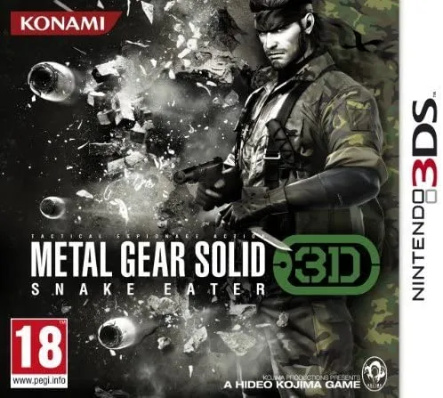 METAL GEAR SOLID SNAKE EATER NINTENDO 3DS EDIZIONE ITALIANA
