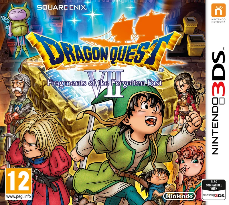 Dragon Quest VII Fragments Of The Forgotten Past Nintendo 3DS Edizione Regno Unito