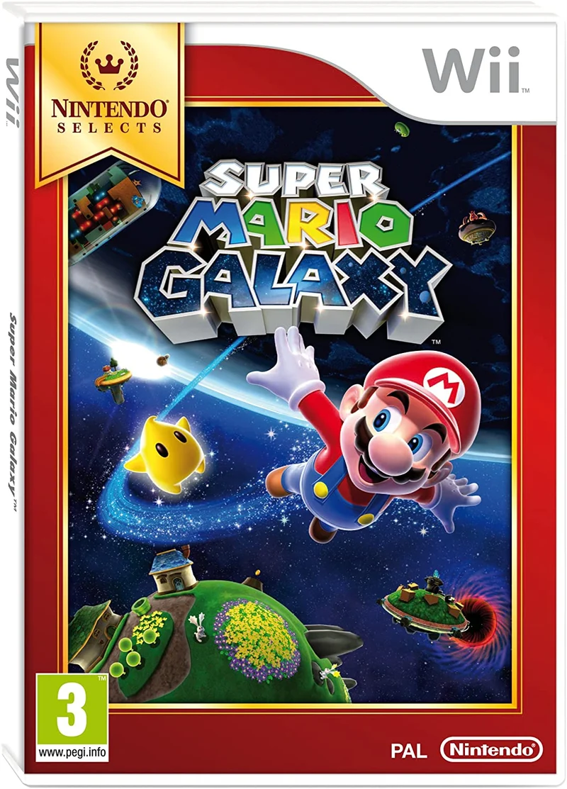 SUPER MARIO GALAXY NINTENDO WII EDIZIONE REGNO UNITO