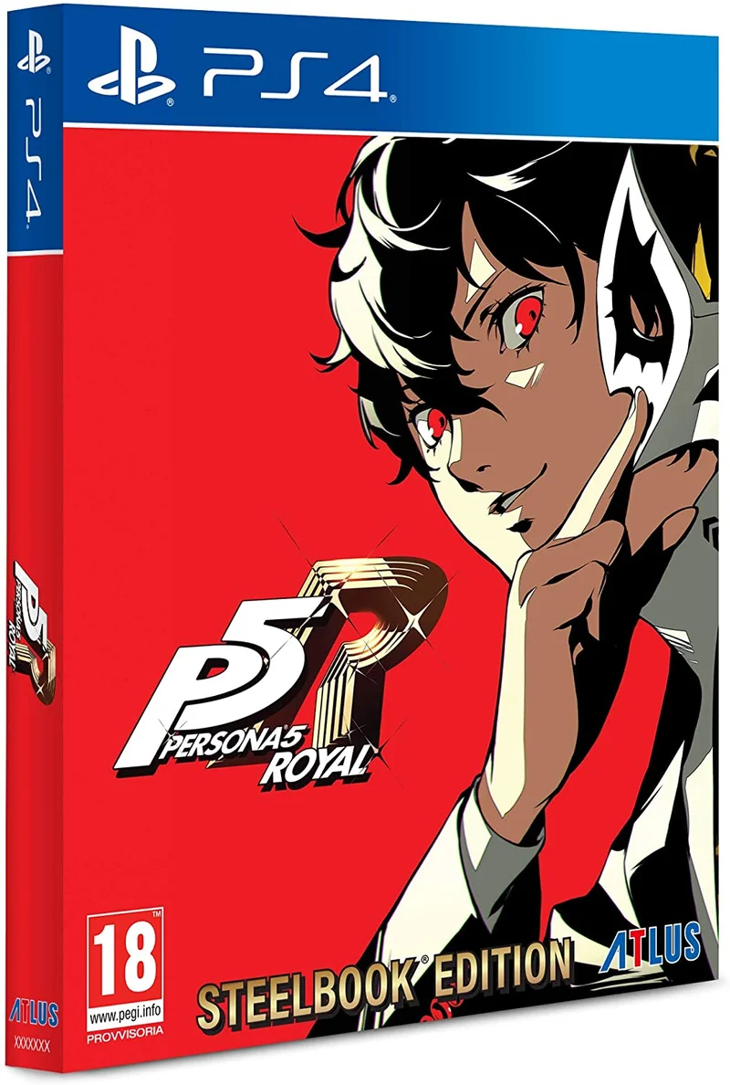 PERSONA 5 ROYAL STEELBOOK EDITION PLAYSTATION 4 EDIZIONE ITALIANA