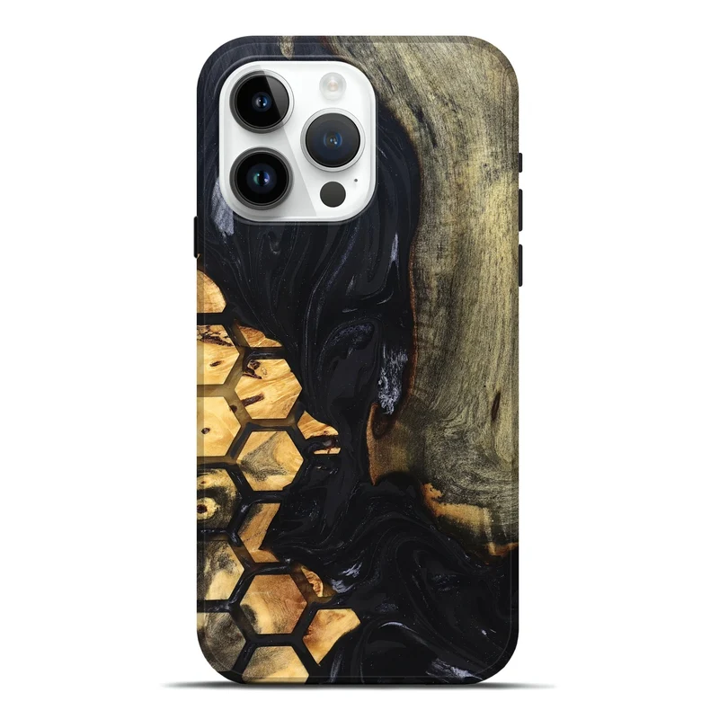 iPhone 15 Pro Max Wood Live Edge Phone Case - Missy (Pattern, 829271)