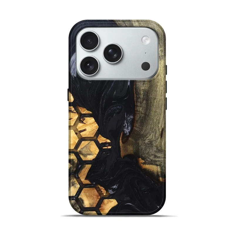 iPhone 18 Pro Wood Live Edge Phone Case - Missy (Pattern, 829271)