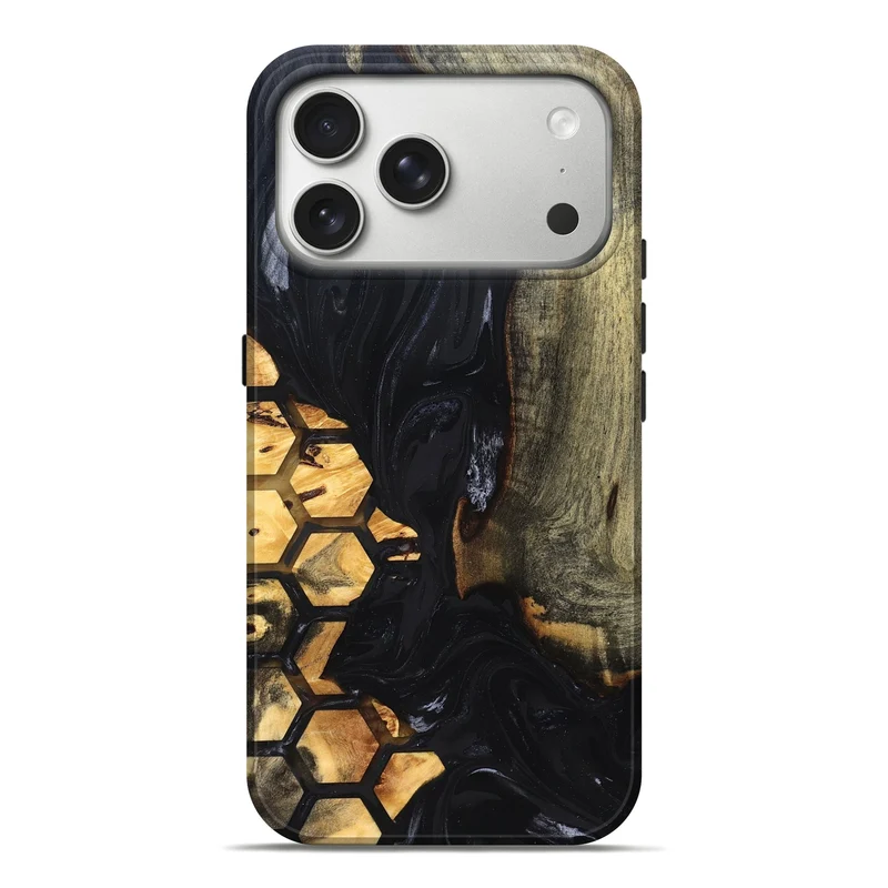 iPhone 17 Pro Max Wood Live Edge Phone Case - Missy (Pattern, 829271)