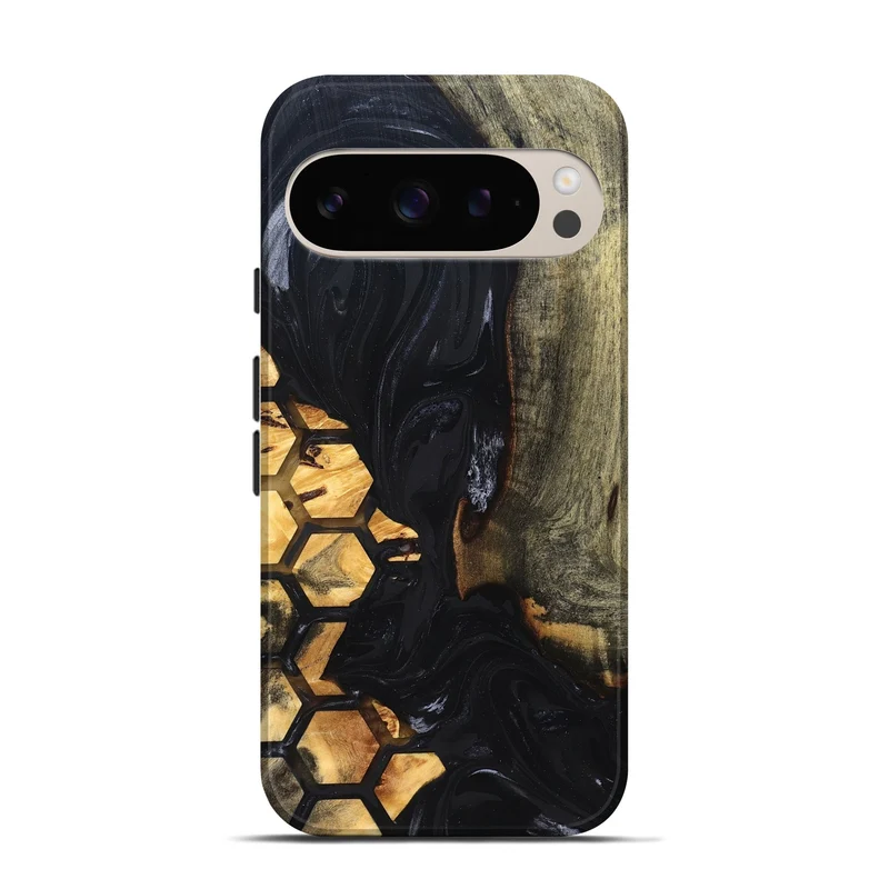 Pixel 9 Pro Wood Live Edge Phone Case - Missy (Pattern, 829271)