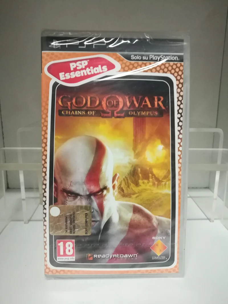 GOD OF WAR CHAINS OF OLIMPUS ESSENTIALS PSP EDIZIONE ITALIANA