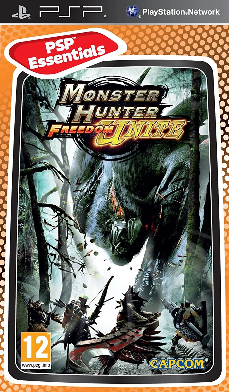 MONSTER HUNTER FREEDOM ESSENTIALS PSP EDIZIONE REGNO UNITO
