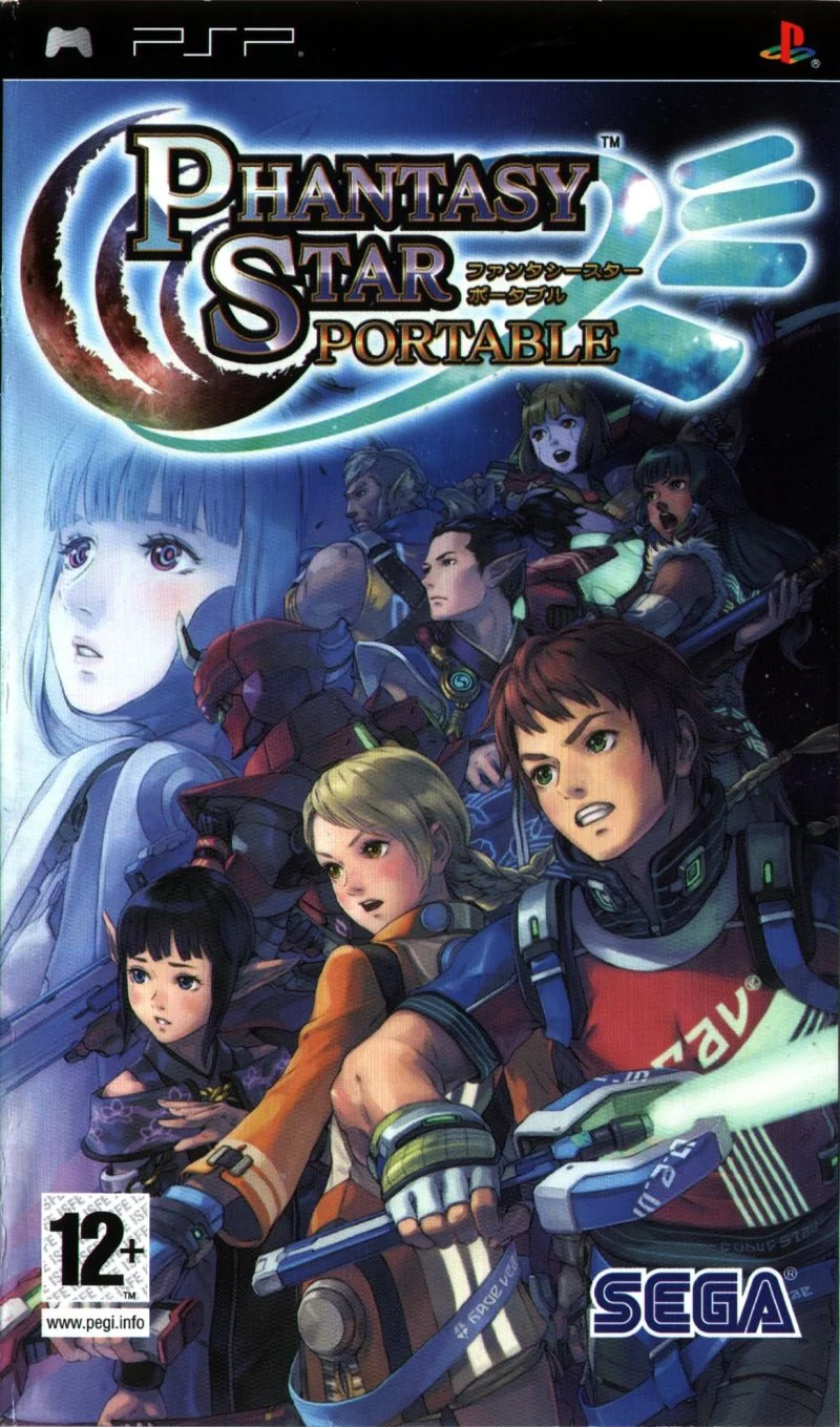 PHANTASY STAR PORTABLE PSP EDIZIONE ITALIANA