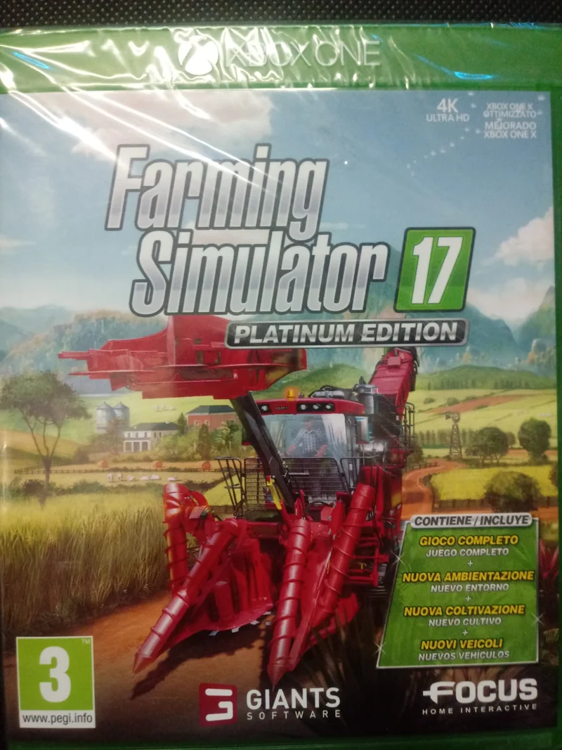 FARMING SIMULATOR 17 PLATINUM EDITION XBOX ONE EDITION ITALIANA