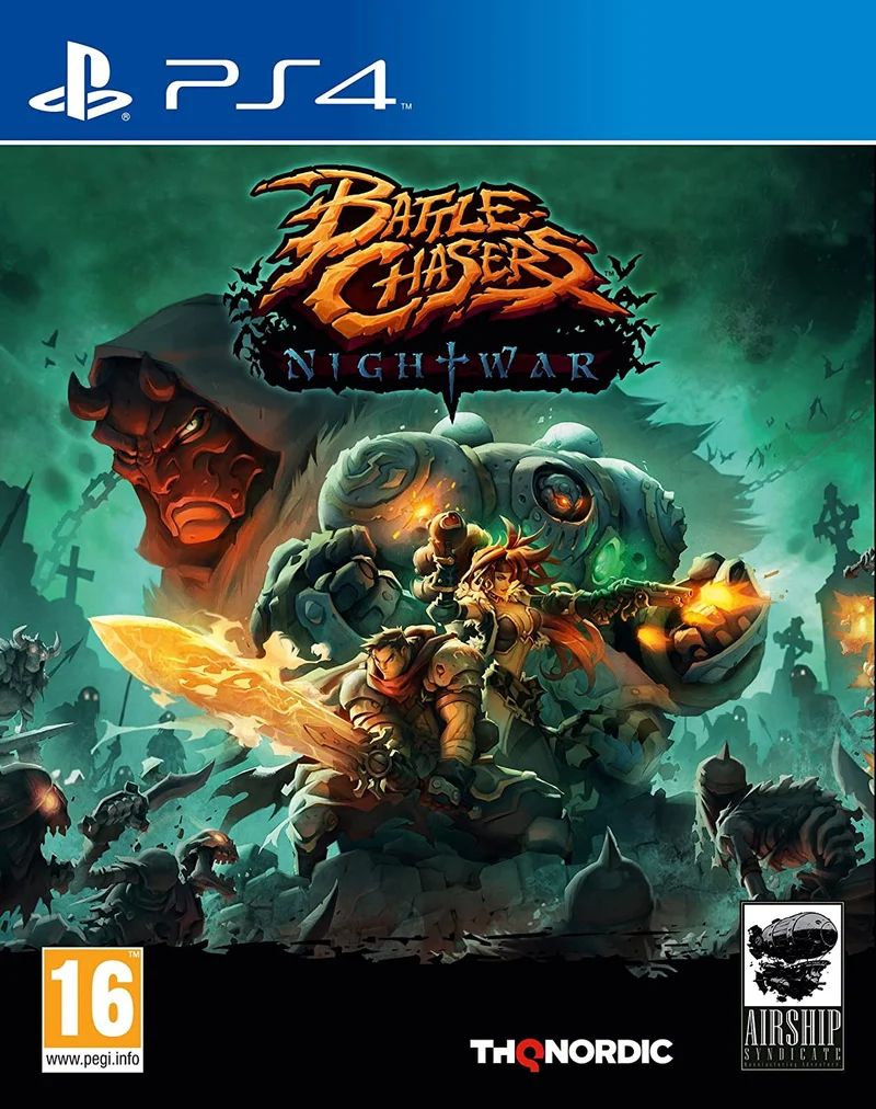 BATTLE CHASERS NIGHTWAR PLAYSTATION 4 EDIZIONE REGNO UNITO