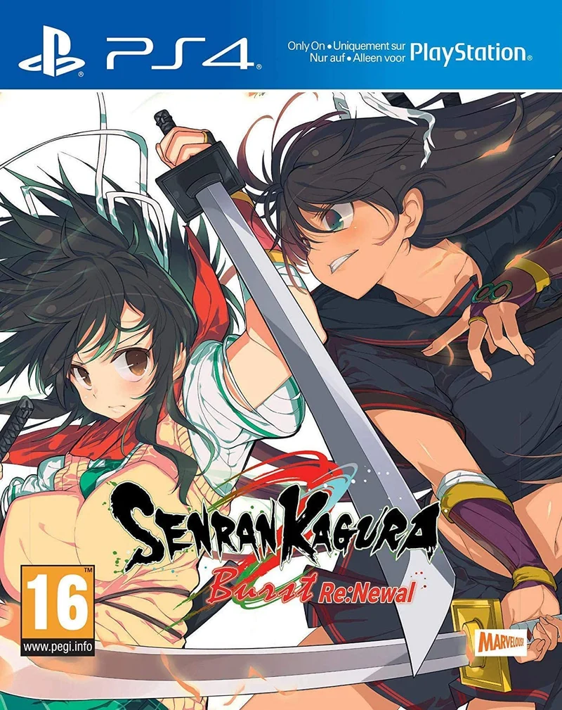 SERAN KANGURA BURST RE:NEWAL PLAYSTATION 4 EDIZIONE REGNO UNITO