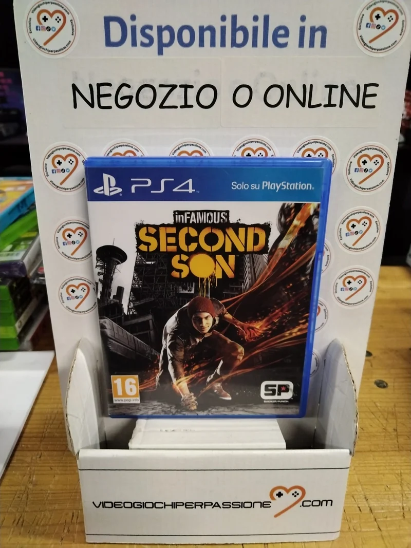 INFAMOUS SECOND SON PLAYSTATION 4 EDIZIONE ITALIANA (usato garantito)
