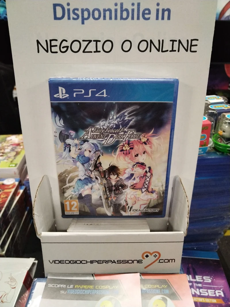 FAIRY FENCER F ADVENT DARK FORCE PLAYSTATION 4 EDIZIONE REGNO UNITO