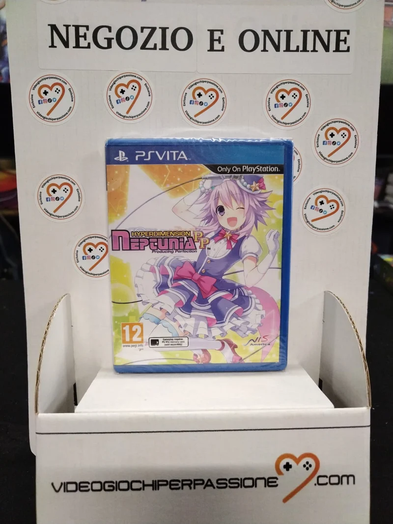 HYPERDIMENSION NEPTUNIA PP PRODUCING PERFECT PS VITA EDIZIONE REGNO UNITO