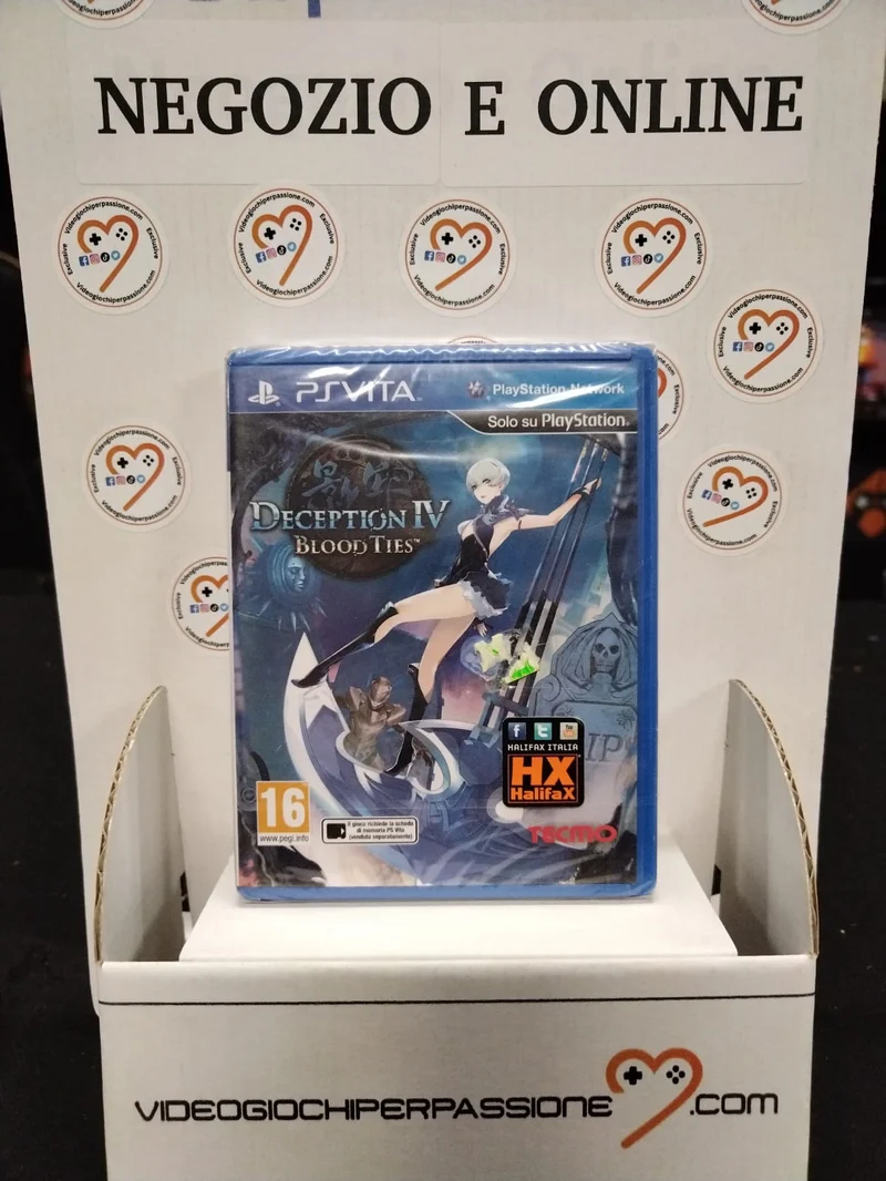 DECEPTION IV BLOOD TIES PS VITA EDIZIONE ITALIANA