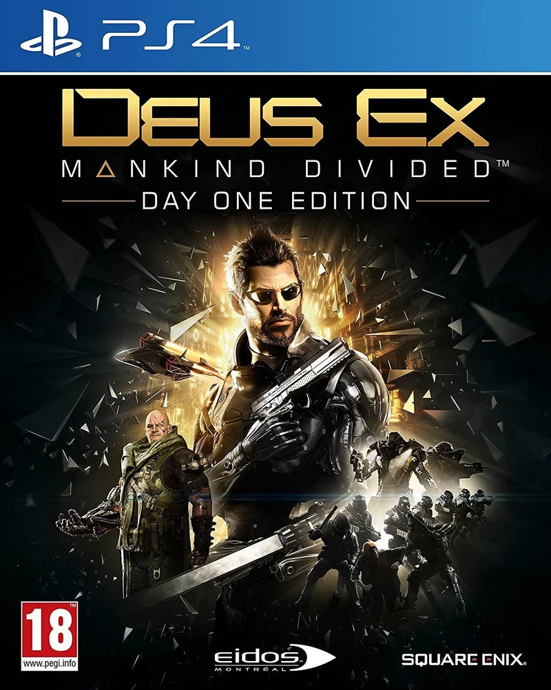 DEUS EX DAY ONE EDITION PLAYSTATION 4 EDIZIONE ITALIANA