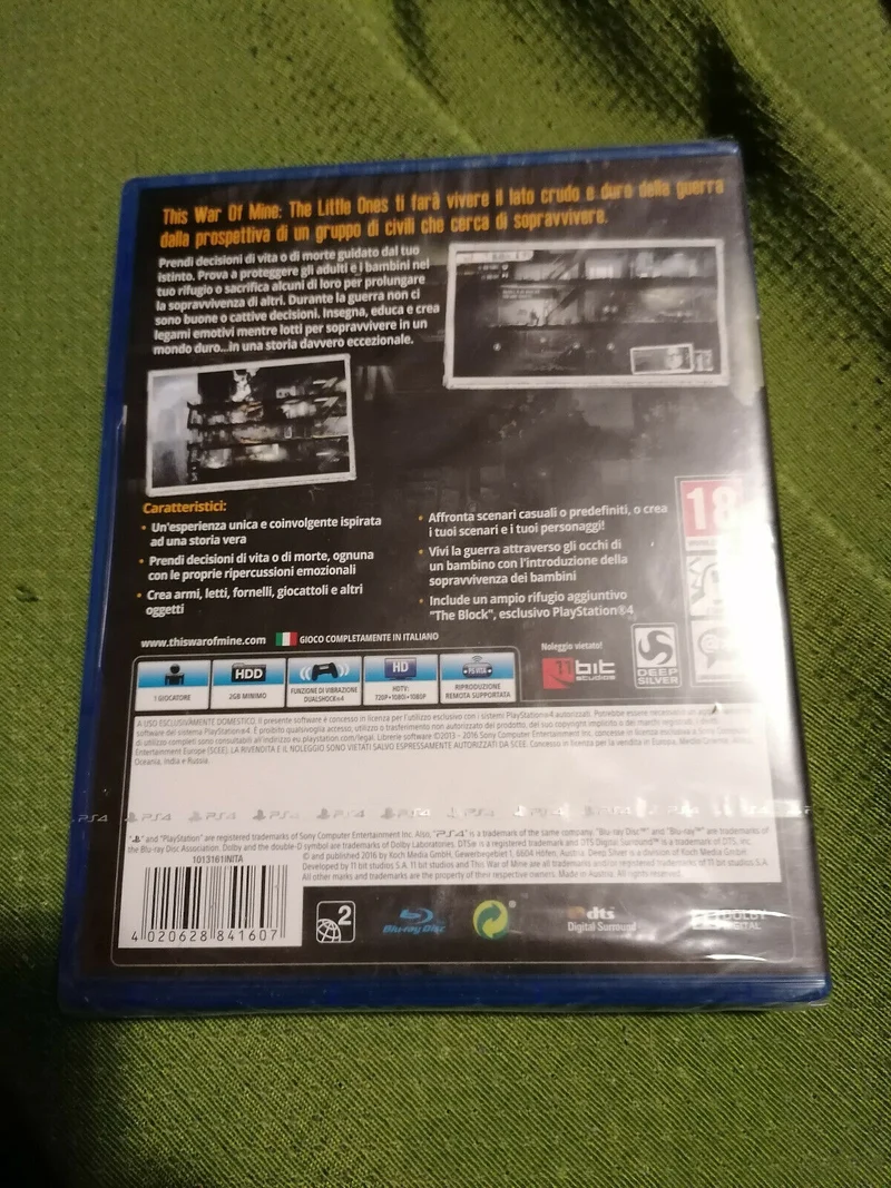 THIS WAR OF MINE PLAYSTATION 4 EDIZIONE ITALIANA