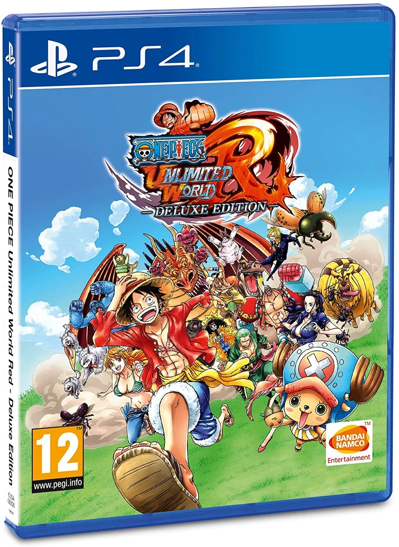 ONE PIECE UNLIMITED WORLD DELUXE EDITION PLAYSTATION 4 EDIZIONE REGNO UNITO